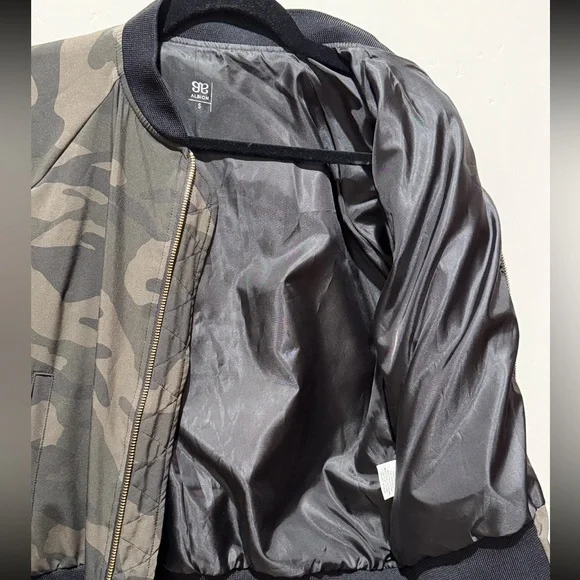 Albion Fit bomber jacket camo, size Small - Picture 3 of 8